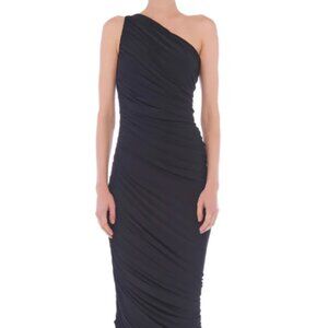 Anthropologie Norma Kamali Diana Black Dress - Holiday Formal